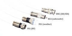 White, High Speed RG6 Coax, High Frequency Coaxial Cable, 150 Feet (45 Meter)