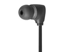 Monoprice Premium 35mm Wired Earbuds Headphones – Black With In Line Microphone