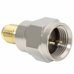 F-Type Male to SMA Female Plug Jack RF Coaxial Adapter Cable Connector 2/4PCS