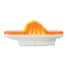 79995 6 inches Oval Side Amber LED Marker/Turn/Clearance Light Amber/Amber