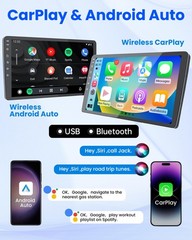 For Toyota 4Runner 2003-2009 With JBL Carplay Android13 Car Stereo Radio GPS 64G