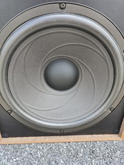 (2) Vintage Radio Shack Realistic 3-way 160w Mach One 40-2024A Speaker w/ Box #1