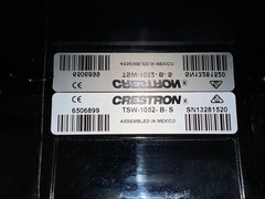 Bundle of 4 Crestron TSW Screens 2x 7in, 1x 5in, & 1x 10in (All Working)