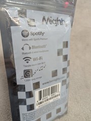 Mighty Vibe Music Player – Gully Blue – Used – As Is – Free Shipping!!