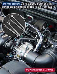 20 Pcs Ground Straps Automotive, 10/12 Inch Engine Universal Ground Strap Kit, B
