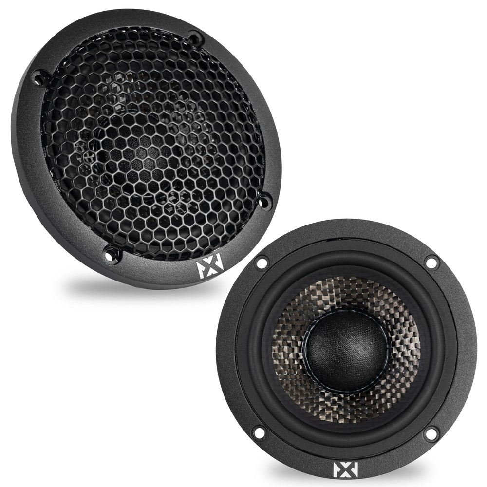 NVX XQS3v2 100W RMS 3.5″ X-Series Midrange Speakers