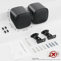 Wall-Mountable Home Theater Surround Sound Speakers/-