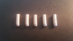 5pcs 5mm Amplifier Terminal Set Screws POWER GROUND SPEAKER REMOTE Amp Screw
