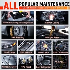 ANCEL AD410 OBD2 Scanner Car Diagnostic Scan Tool Check Engine Fault Code Reader