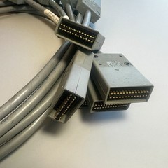 SCART Male to Male AV Cables 21-Pin RGB Video Audio Retro TV Console – Lot of 5