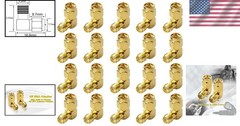 Gold-Plated SMA Male Female Adapters