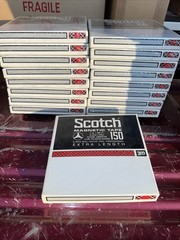 Lot of 17 3M Scotch Magnetic Reel-to-Reel Tape 150-1/4”-900 New Sealed NOS