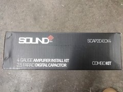 SoundBox 4 Gauge CCA Amplifier Install Wiring Amp Kit & 2.5 Farad Capacitor