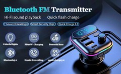 Bluetooth Car Adapter FM Transmitter Handsfree USB AUX Radio MP3 Music Player