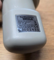 SatMaximum Single Satellite KU LNBF SM 2010-01 FTA Uninersal 0.1dB Super Low