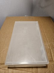 Vintage Lot of 54 Clear Plastic Clamshell VHS Cases Video Rental Cases