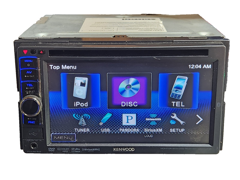 Kenwood Monitor with DVD Receiver DDX419