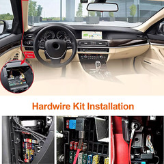 USB C Dash Cam Hardwire Kit For Fuse 12-24V to 5V/2A Type C Port Hard Wire Cable