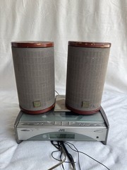 JCV -2000s “executive” micro-shelf stereo system fs-sd9 SP-FSSD9