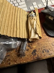 Lot 6 Vintage Ham Radio Electronics 1 13oz Ferrite Rods, Tubes, Gauges ALL 4PART