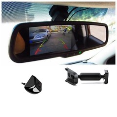 4.3” Rear View Mirror Monitor OEM Bracket Reversing Backup Camera For Ford Jeep