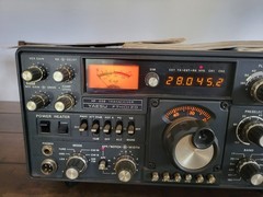 YAESU FT-101ZD & FV-101Z Amateur Ham Radio Transceiver & External VFO + Manuals