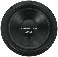 Power Acoustik BAMF-154 15″ 3800 Watt Car Audio Subwoofer DVC 4-Ohm Sub