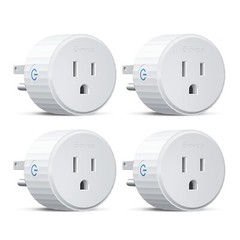 Govee Smart Plug, WiFi Plugs Work with Alexa & Google Assistant, 4 Pack