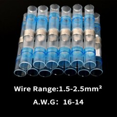 50-1000Pcs Solder Stick Heat Shrink Solder Seal Sleeve Butt Wire Connectors Kit