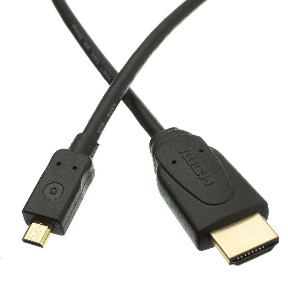 15ft Micro HDMI Cable, High Speed w/ Ethernet, Micro to HDMI 10V3-44115