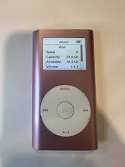 Apple iPod Mini Modded with New Battery + iFlash Upgrade 32GB, 64GB, 128GB