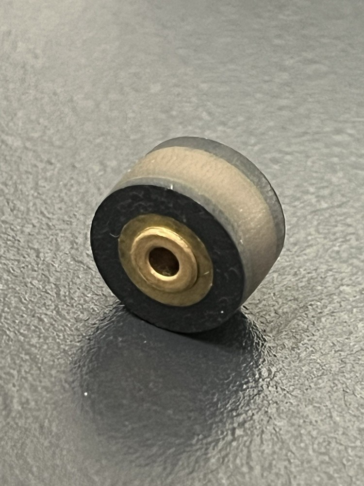 Vintage Pinch Roller w/metal ring For Vintage Cassette Deck/Recorders/Boombox