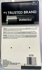 Duracell Coppertop 9V Alkaline Batteries 9 Volt – 8 Pack- exp 2029 free shipping