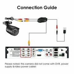 ZOSI 1080p 4in1 HD Outdoor Bullet CCTV Surveillance Security Camera Night Vision