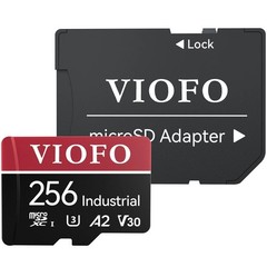 Viofo 256GB Industrial Grade microSD Card U3 A2 V30 High Speed Memory Card