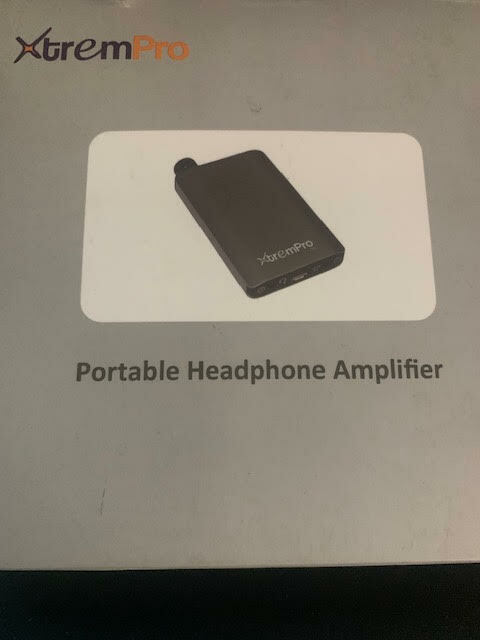 XtremPro M1 Portable Headphone Amplifier Aluminum Body