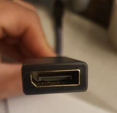 USB C to male female DisplayPort Maxonar 8K 60Hz Type-C to DP Cable 10in/4k