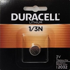 4 pcs Genuine Duracell 3v lithium battery 1/3N DL1/3N CR1/3N 2L76 EXP:2032