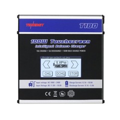 Tenergy T180 100W Touch Screen Balance Charger for NiMH/NiCd/Li-Po/Li-Fe Packs
