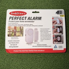 Perfect Security Alarm for Home Doors & Windows 4 pcs -90 dB- Item Brand NEW