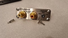 PIONEER RCA signal connector for turntable 10 YEARS WARRANTY- high quality