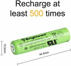 4/8/24Pc NiMH AAA Rechargeable Batteries Ni-Mh 1000mAh 1.2V AAA Battery Charger
