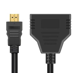 4K HDMI Cable Splitter Adapter 2.0 Converter 1 In 2 Out 1 Male to 2 Female lot