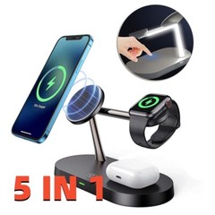 Multi-functional Desktop Mobile Phone Holder Fast Charger (Five-In-One)
