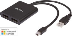 mDP-2DP Multi Monitor Splitter – Mini DisplayPort 1.2 Multi-Stream Transport …