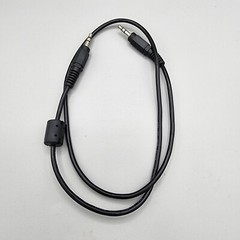 AWM E106016: 2547 Audio Cable 26AWG CSA LL80179 80C 2 ft. Black Interconnection