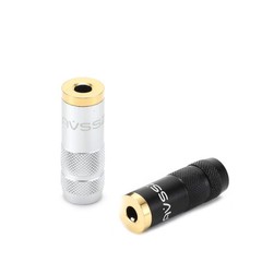 3.5mm 4.4 2.5mm Female Male Stereo Audio Cable Headphone Jack Plug Connector Lot