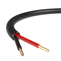 Outdoor Alarm Cable 500ft Solid CL2 Rated 18 22 AWG 2/4 Conductors CCA Security