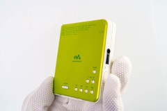 Sony MZ-E630 MD Minidisc Walkman (yellow GREEN) [26709] [DEMO / PLAYS]