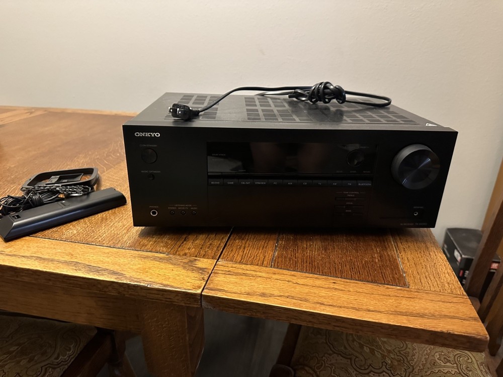 Onkyo TX-SR393 5.2 Channel A/V Receiver – Black